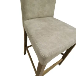 SGABELLO BASSO MOD, DENVER IN TESSUTO VINTAGE BEIGE