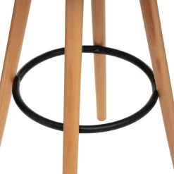 SGABELLO MAXON IN FAGGIO E POLIPROPILENE E PU NERO : vendita online SGABELLO MAXON IN FAGGIO E POLIPROPILENE E PU NERO in offerta