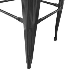 SGABELLO MOD. ROSE METALLO NERO LUCIDO: vendita online SGABELLO MOD. ROSE METALLO NERO LUCIDO in offerta