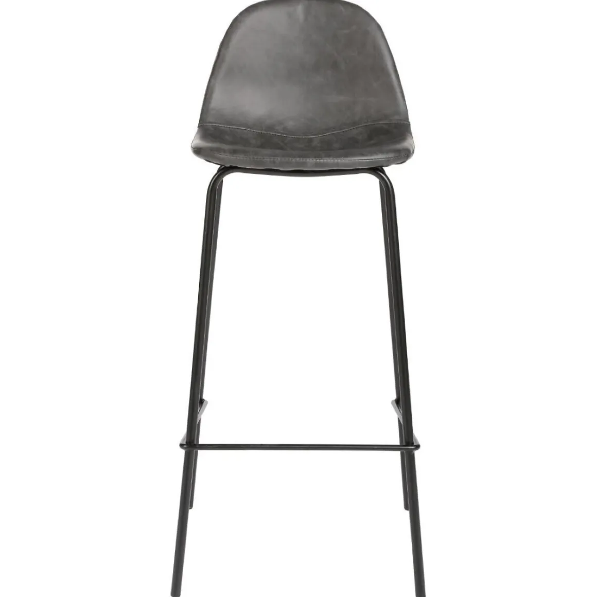 SGABELLO VLADI IN PU INVECCHIATO GRIGIO: vendita online SGABELLO VLADI IN PU INVECCHIATO GRIGIO in offerta