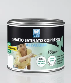 SMALTO SATINATO COPRENTE H2O VERDE SALVIA S113 500ML: vendita online SMALTO SATINATO COPRENTE H2O VERDE SALVIA S113 500ML in offerta