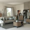 SOGGIORNO MOD. VITTORIA RIVIERA OAK E NERO PORTLAND: vendita online SOGGIORNO MOD. VITTORIA RIVIERA OAK E NERO PORTLAND in offerta