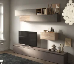 SOGGIORNO IN LAMINATO ARGILLA BRONZO CADIZ MODELLO INFINITY 2.0