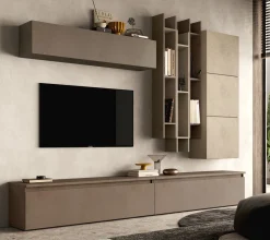 SOGGIORNO MODELLO INFINITY 2.0 ARGILLA/BRONZO