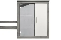 SOGGIORNO MODERNO CEMENTO E BIANCO LARICE