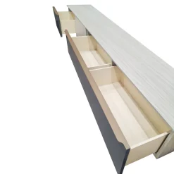 SOGGIORNO MOD.GIORNO PER GIORNO CENERE WOOD E PIOMBO in vendita online