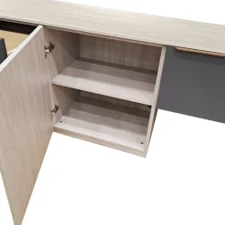 SOGGIORNO MOD.GIORNO PER GIORNO CENERE WOOD E PIOMBO in vendita online