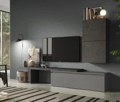 SOGGIORNO MOD.INFINITY 2.0 ARDESIA E PIOMBO in vendita online