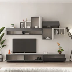 SOGGIORNO MOD. TROMEN ANTRACITE E ANCIENT WHITE in vendita online