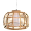 SOSPENSIONE IN BAMBU D 40XH 27CM - E27 50W: vendita online SOSPENSIONE IN BAMBU D 40XH 27CM - E27 50W in offerta