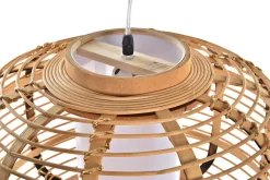 SOSPENSIONE IN BAMBU D 40XH 27CM - E27 50W: vendita online SOSPENSIONE IN BAMBU D 40XH 27CM - E27 50W in offerta