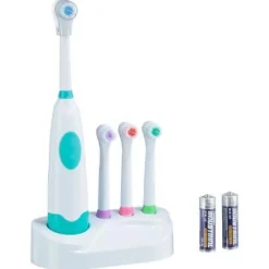 SPAZZOLINO C/4 TESTINE A BATTERIE 2X AA INCLUSE: vendita online SPAZZOLINO C/4 TESTINE A BATTERIE 2X AA INCLUSE in offerta
