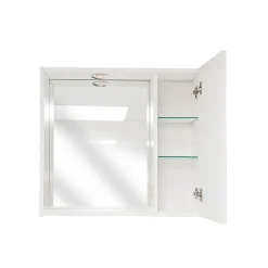 SPECCHIERA CM 60 BIANCO LUCIDO CON LUCE LED