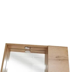 SPECCHIERA CM 60 QUERCIA NATURALE CON LUCE LED