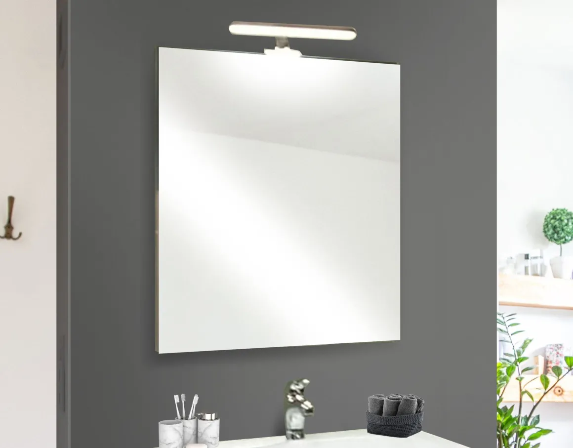 Specchiera da Bagno con Faretto: modello Wap