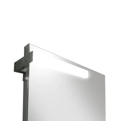 Specchiera finitura Brill con Faretto: modello Poppy