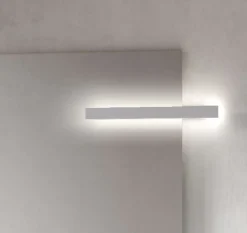 SPECCHIERA MOD. FRAME CM 78 SALVIA OPACO CON LUCE LED