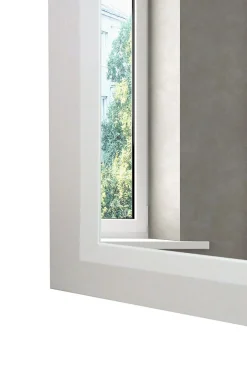 SPECCHIERA RETTANGOLARE 102,5X65CM BIANCO FRASSINATO: vendita online SPECCHIERA RETTANGOLARE 102,5X65CM BIANCO FRASSINATO in offerta