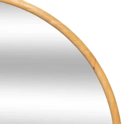 SPECCHIO KIM IN MDF DIAM. CM 75 NATURALE : vendita online SPECCHIO KIM IN MDF DIAM. CM 75 NATURALE in offerta