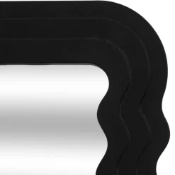 SPECCHIO BISELLATO KELLY NERO H 55CM: vendita online SPECCHIO BISELLATO KELLY NERO H 55CM in offerta
