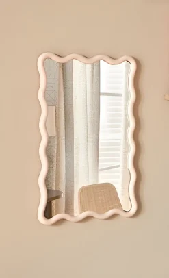 SPECCHIO ONDA JUDY CM 40X60 BEIGE: vendita online SPECCHIO ONDA JUDY CM 40X60 BEIGE in offerta