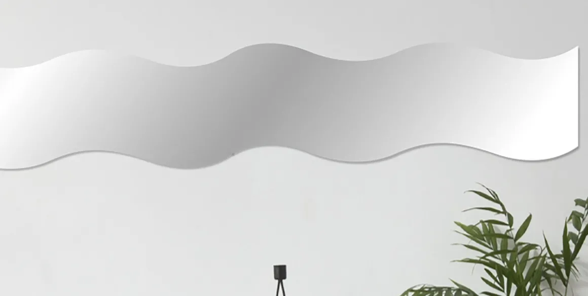 SPECCHIO ONDULATO DOLLY CM 160X20 : vendita online SPECCHIO ONDULATO DOLLY CM 160X20 in offerta