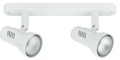 SPOT CARRERA BIANCO - 2XE27 MAX 40W: vendita online SPOT CARRERA BIANCO - 2XE27 MAX 40W in offerta