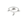 SPOT SUNNY 3 LUCI NIKEL 42,87X16CM - 3XGU10 5W LED 2700K 400lm: vendita online SPOT SUNNY 3 LUCI NIKEL 42,87X16CM - 3XGU10 5W LED 2700K 400lm in offerta