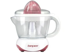 SPREMIAGRUMI ELETTRICO 700ML 14.5X19.5 H. 20.5CM BIANCO E ROSSO