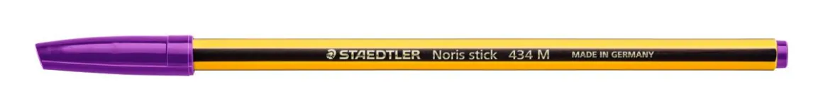 STAEDTLER - PENNA A SFERA NORIS STICK 434 VIOLETTO: vendita online STAEDTLER - PENNA A SFERA NORIS STICK 434 VIOLETTO in offerta