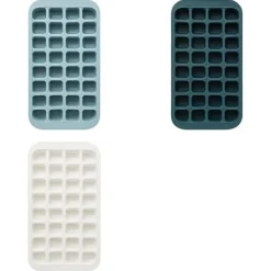 STAMPO CUBETTI GHIACCIO IN SILICONE 33.4X18.5CM ASSORTITO