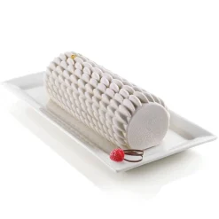 STAMPO IN SILICONE BUCHE QUENELLE 24.5X9.5 H. 7.7CM
