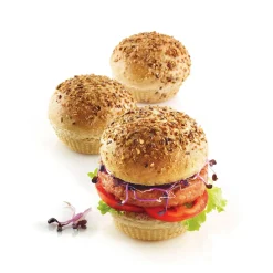 STAMPO IN SILICONE BURGER BREAD 8X2CM