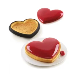 STAMPO IN SILICONE KIT TARTE MON AMOUR CON ANELLO