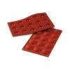 STAMPO IN SILICONE SEMISFERA 4X2CM