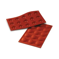 STAMPO IN SILICONE SEMISFERA 4X2CM