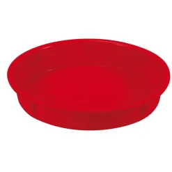 STAMPO TONDO IN SILICONE ROSSO PER FRIGGITRICE AD ARIA 21.5X3.8CM