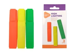 STATIONERY SUPPLIES - SET 3 EVIDENZIATORI NEON : vendita online STATIONERY SUPPLIES - SET 3 EVIDENZIATORI NEON in offerta