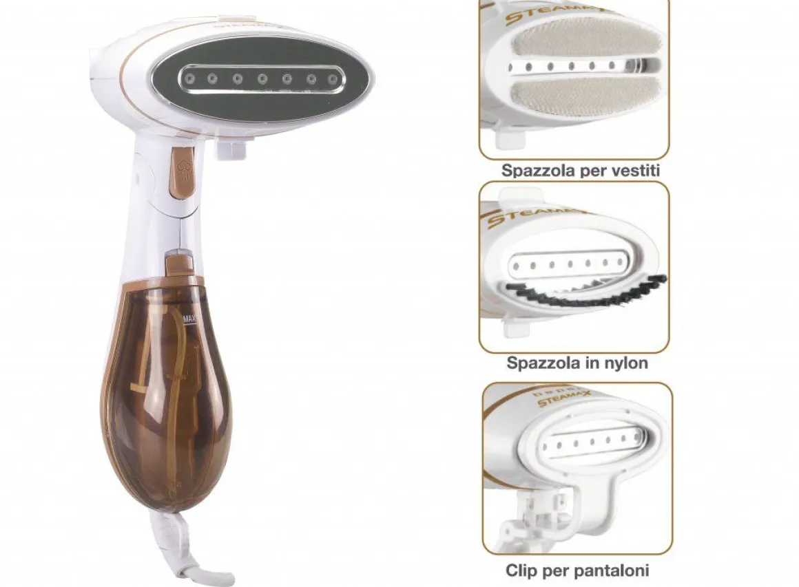 STIRATRICE VERTICALE IN ACCIAIO INOSSIDABILE 1300W