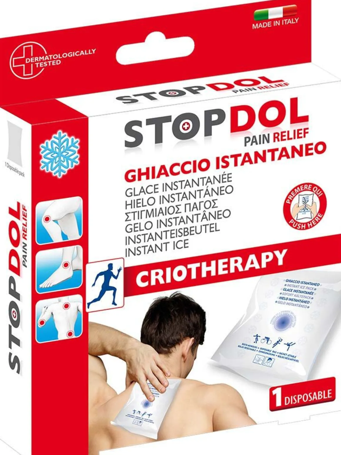 Stopdol Pharmadoct Crioterapia: Busta Ghiaccio Istantaeo