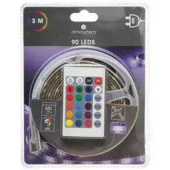 STRISCIA LED 3MT 90 LUCI MULTICOLORE: vendita online STRISCIA LED 3MT 90 LUCI MULTICOLORE in offerta