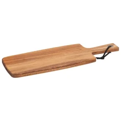 TAGLIERE DA PORTATA 15X40CM IN LEGNO DI ACACIA NATURALE