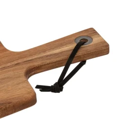 TAGLIERE DA PORTATA 15X40CM IN LEGNO DI ACACIA NATURALE