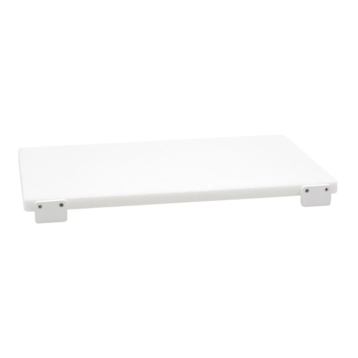 TAGLIERE IN POLIETILENE CON FERMI 40X30CM BIANCO