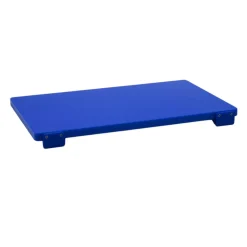 TAGLIERE IN POLIETILENE CON FERMI 40X30CM BLU