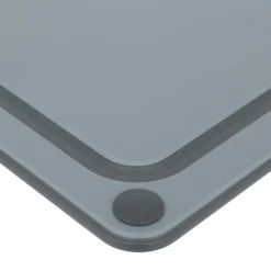 TAGLIERE IN POLIPROPILENE LINEA NEO 37X27.5 H.0.9CM GRIGIO