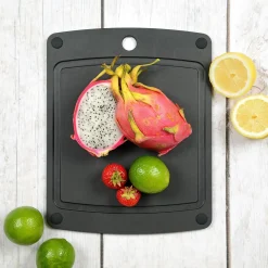 TAGLIERE SERIE GOURMET GRIPPER NERO 29.8X23.5CM