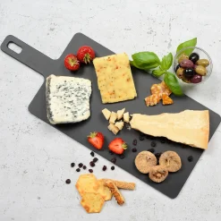TAGLIERE SERIE GOURMET HANDY NERO 45.7X19CM