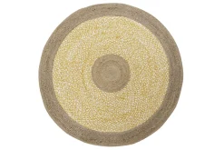 TAPPETO IN COTONE E JUTA NATURALE DIAM. 148: vendita online TAPPETO IN COTONE E JUTA NATURALE DIAM. 148 in offerta