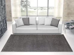 TAPPETO MILANO 80X150CM GRIGIO TINTA UNITA MI0815GRI101: vendita online TAPPETO MILANO 80X150CM GRIGIO TINTA UNITA MI0815GRI101 in offerta
